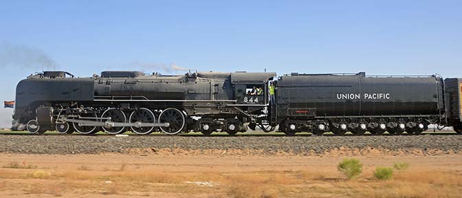 Union Pacific Steam Locomotive 844, November 15, 2011